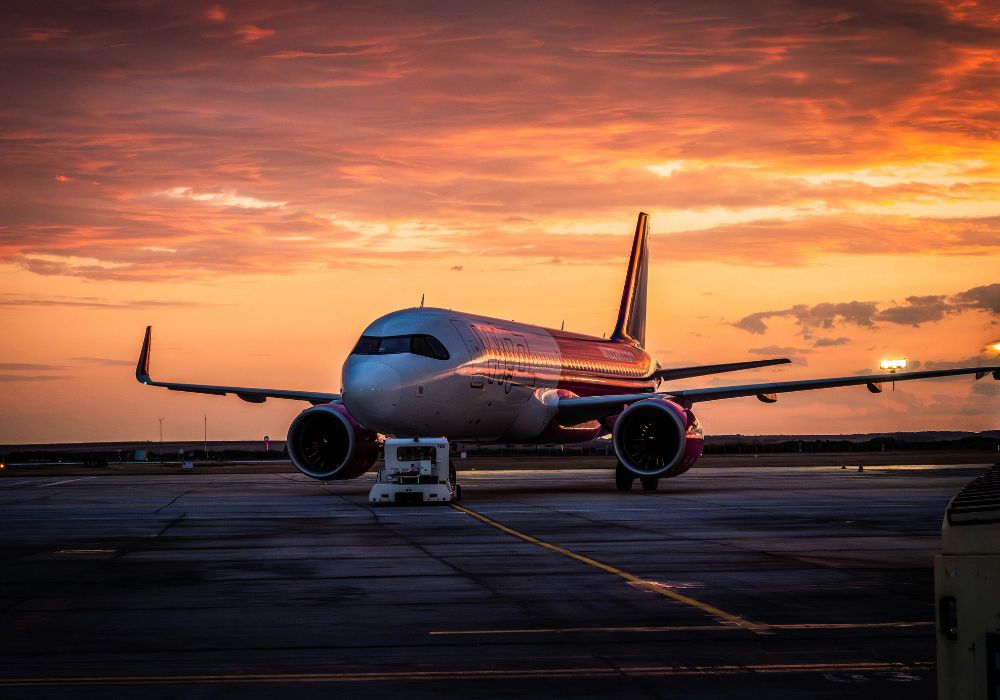 Airplane background